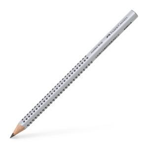 FABER CASTELL Jumbo Grip Bleistift HB silber