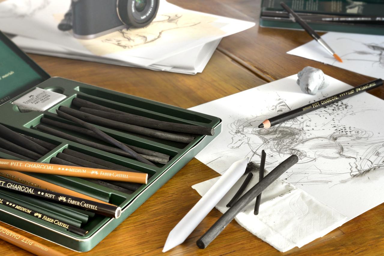 Produktbild FABER-CASTELL Set Pitt Charcoal 2 von 2