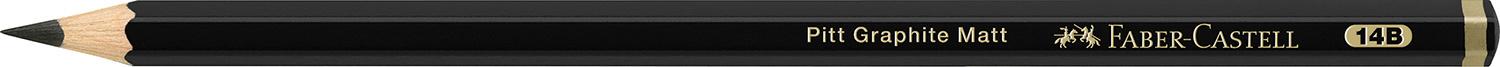 FABER-CASTELL Bleistift Pitt Graphite Matt 14B