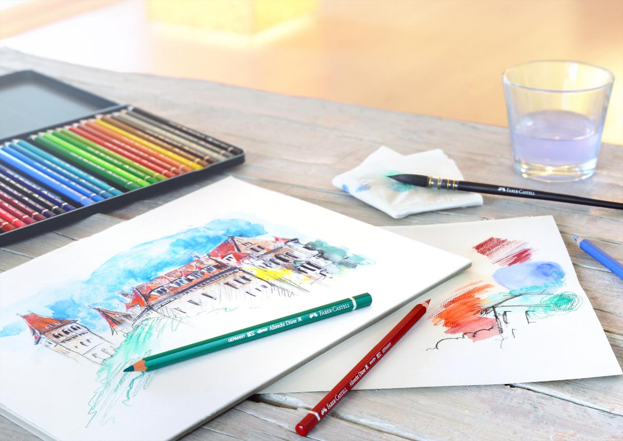 Produktbild FABER-CASTELL Aquarellstift A.Dürer 12er Metalletui 4 von 4