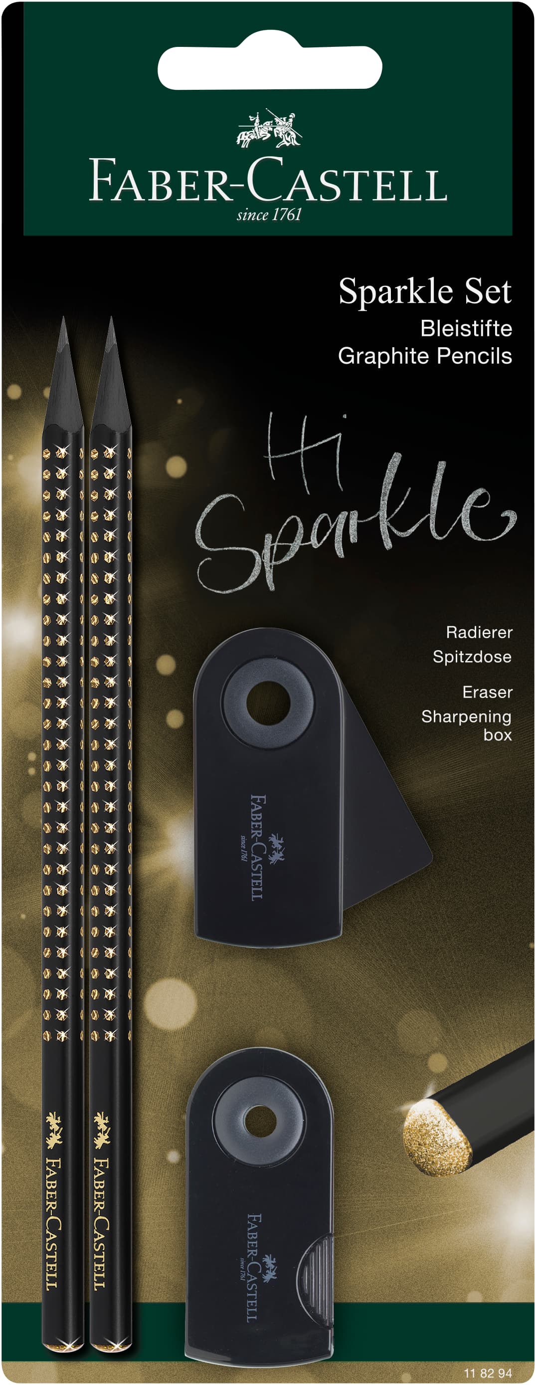 FABER-CASTELL Geschenkset Sparkle Night Gold