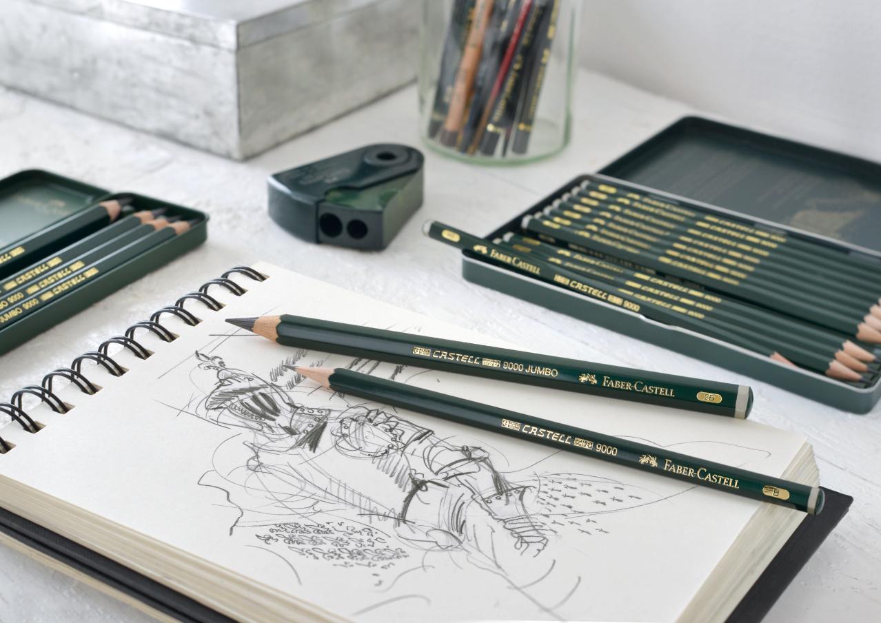 Produktbild FABER-CASTELL Bleistift Castell 9000 6er Etui 8 von 9