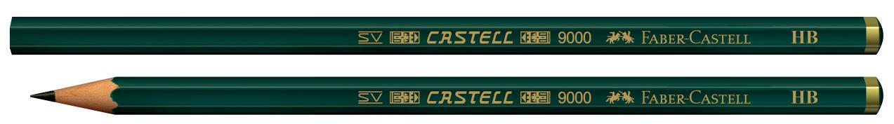 Produktbild FABER-CASTELL Bleistift Castell 9000 12er Art-Set 2 von 4