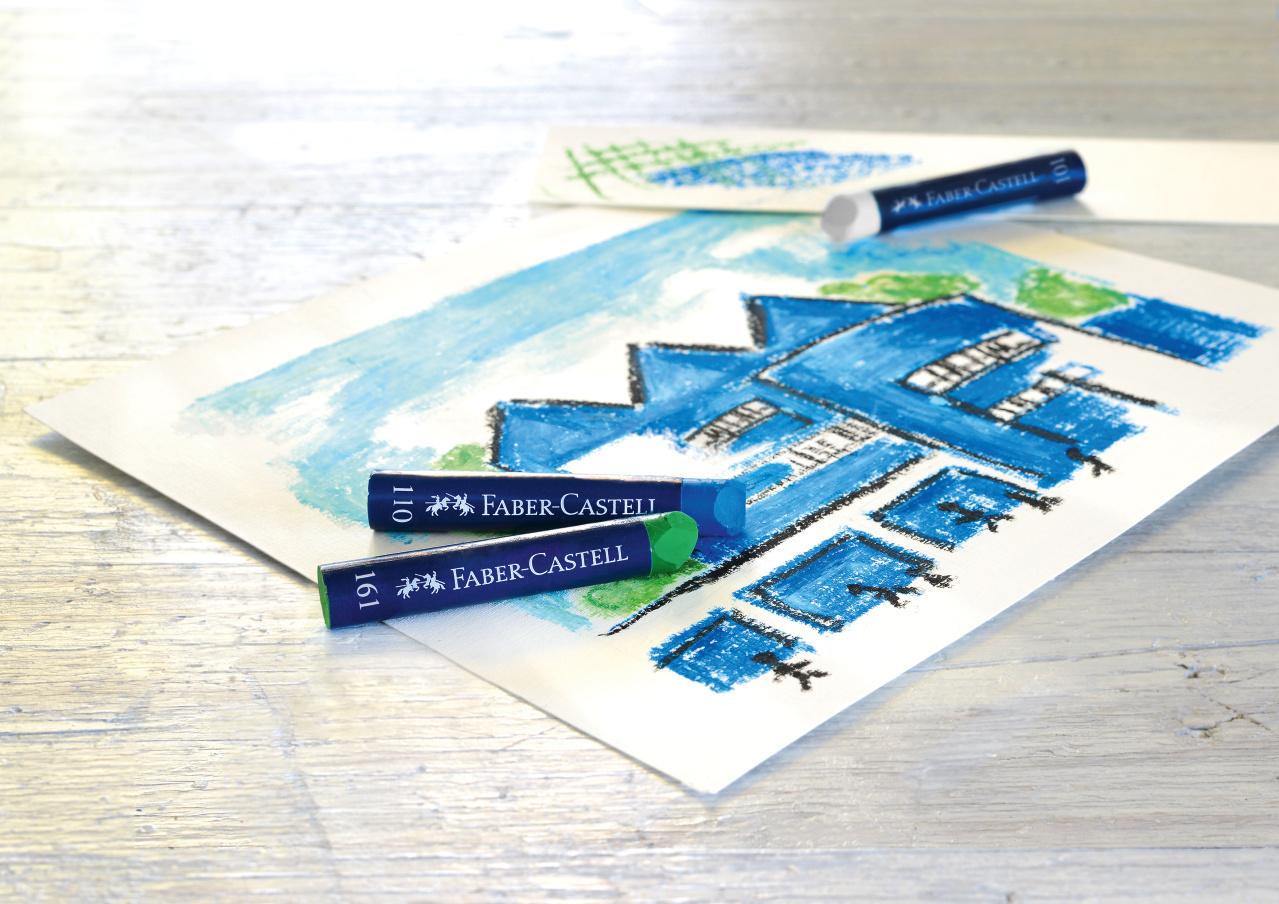 Produktbild FABER-CASTELL Ölpastellkreiden 12er Kartonetui 2 von 4