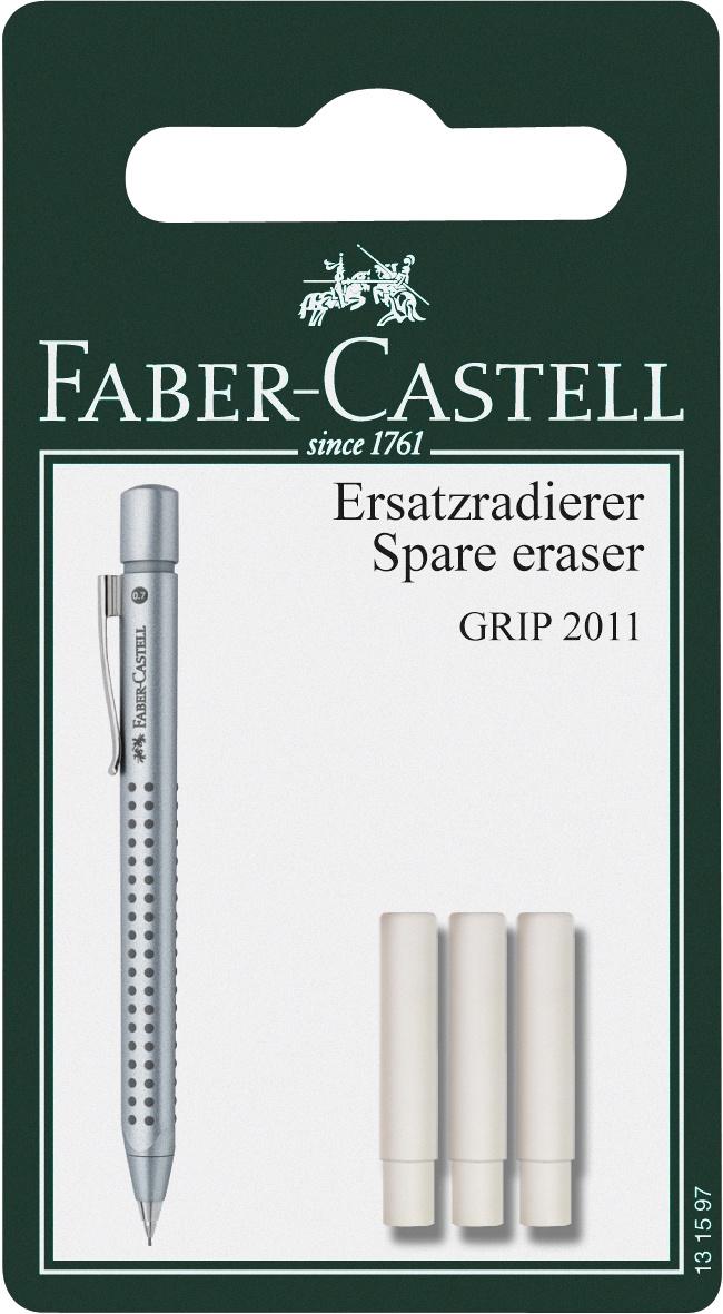 FABER-CASTELL Ersatzradierer für Druckbleistift GRIP 2011