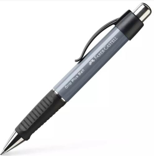 FABER-CASTELL Kugelschreiber Grip Plus stone grey
