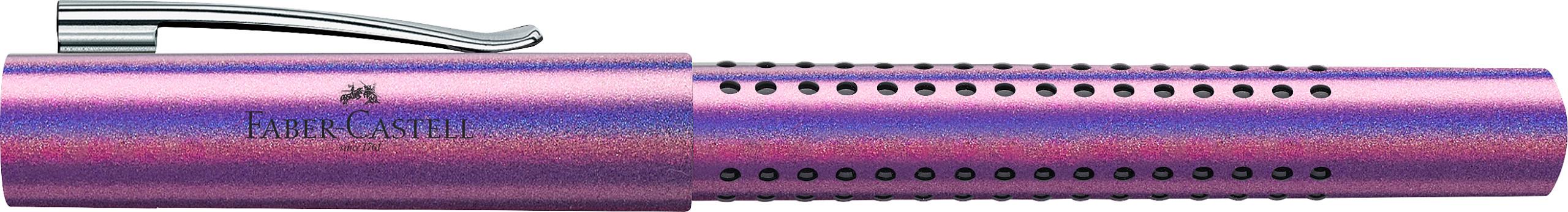 Produktbild FABER-CASTELL Füller Grip Edition Glam M violet 4 von 4