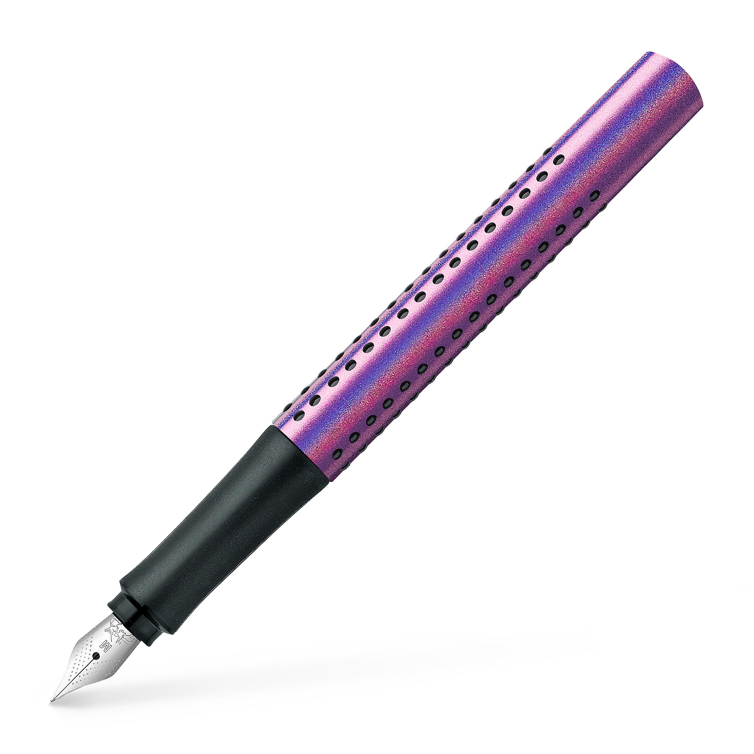 FABER-CASTELL Füller Grip Edition Glam M violet