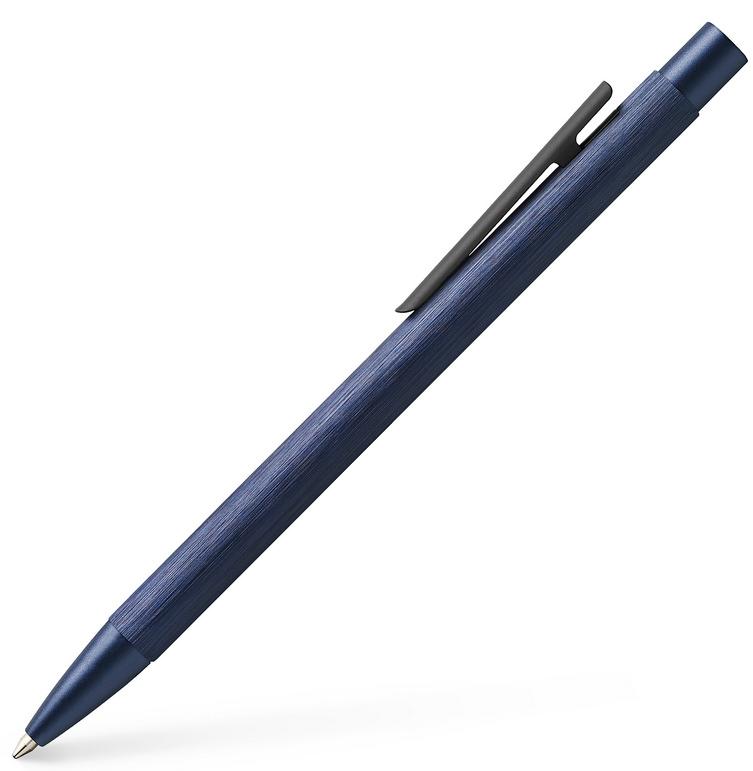 FABER-CASTELL Kugelschreiber Neo Slim Aluminium dunkelblau