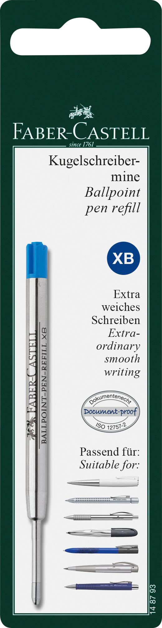 FABER-CASTELL Kugelschreiber Mine Castell Grossraummine XB