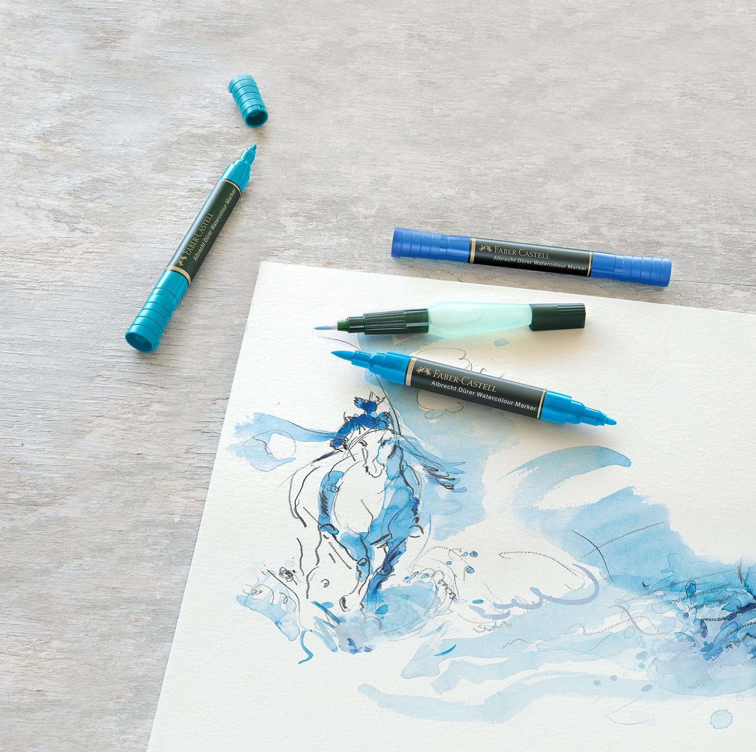 Produktbild FABER-CASTELL Aquarellmarker Albrecht Dürer 10er Etui 4 von 4