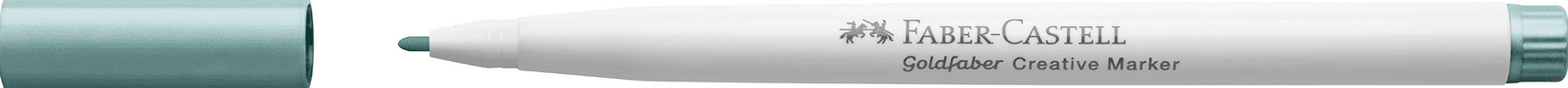 FABER-CASTELL Goldfaber Creative Marker Metallic 1.5, Farbe 592 ice ice blue
