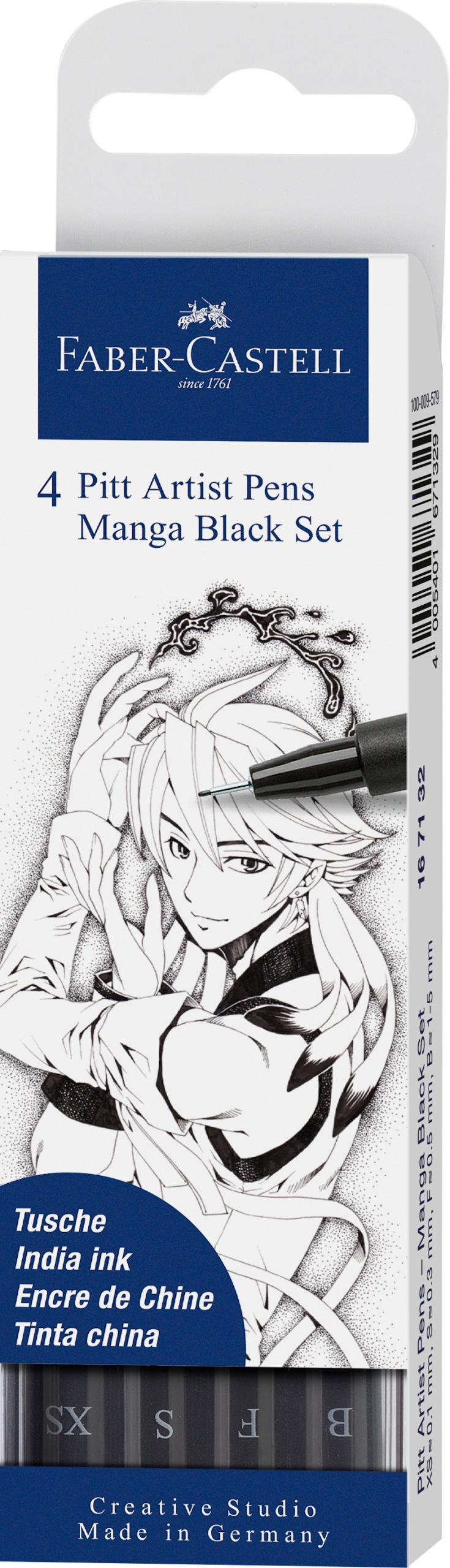 FABER-CASTELL  Tuschestift Pitt Artist Pen Farbe 199 4x