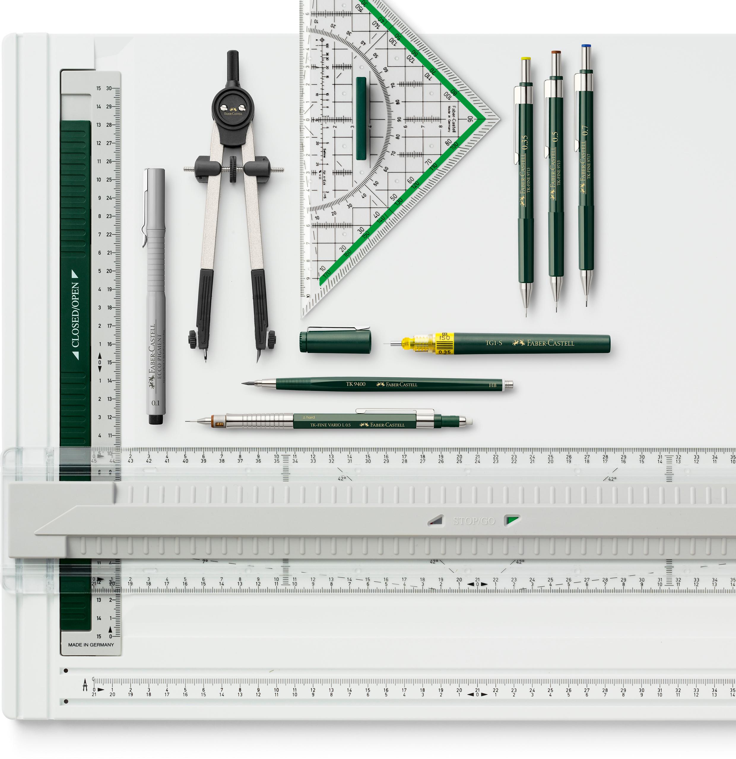 Produktbild FABER-CASTELL Riesen-Teilzirkel schwarz 5 von 6