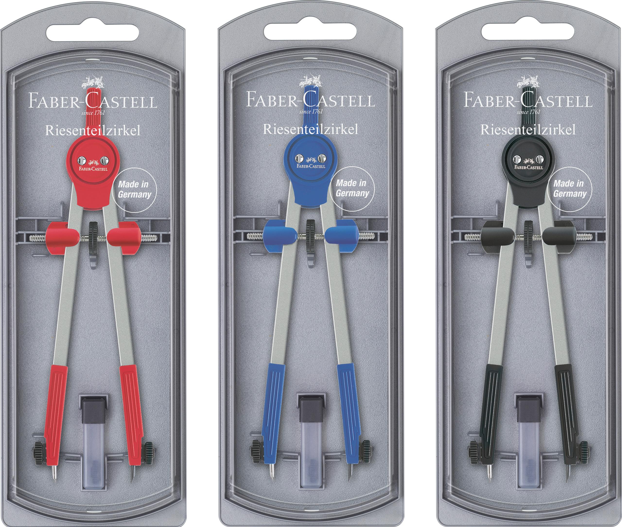 Produktbild FABER-CASTELL Riesen-Teilzirkel schwarz 6 von 6