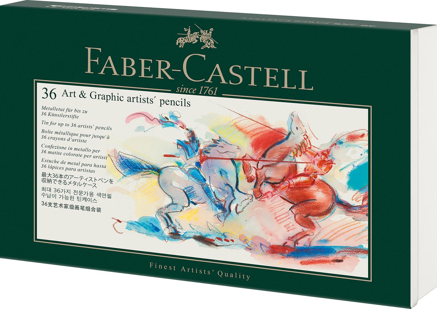 FABER-CASTELL Art&Graphic 36er Metalletui leer