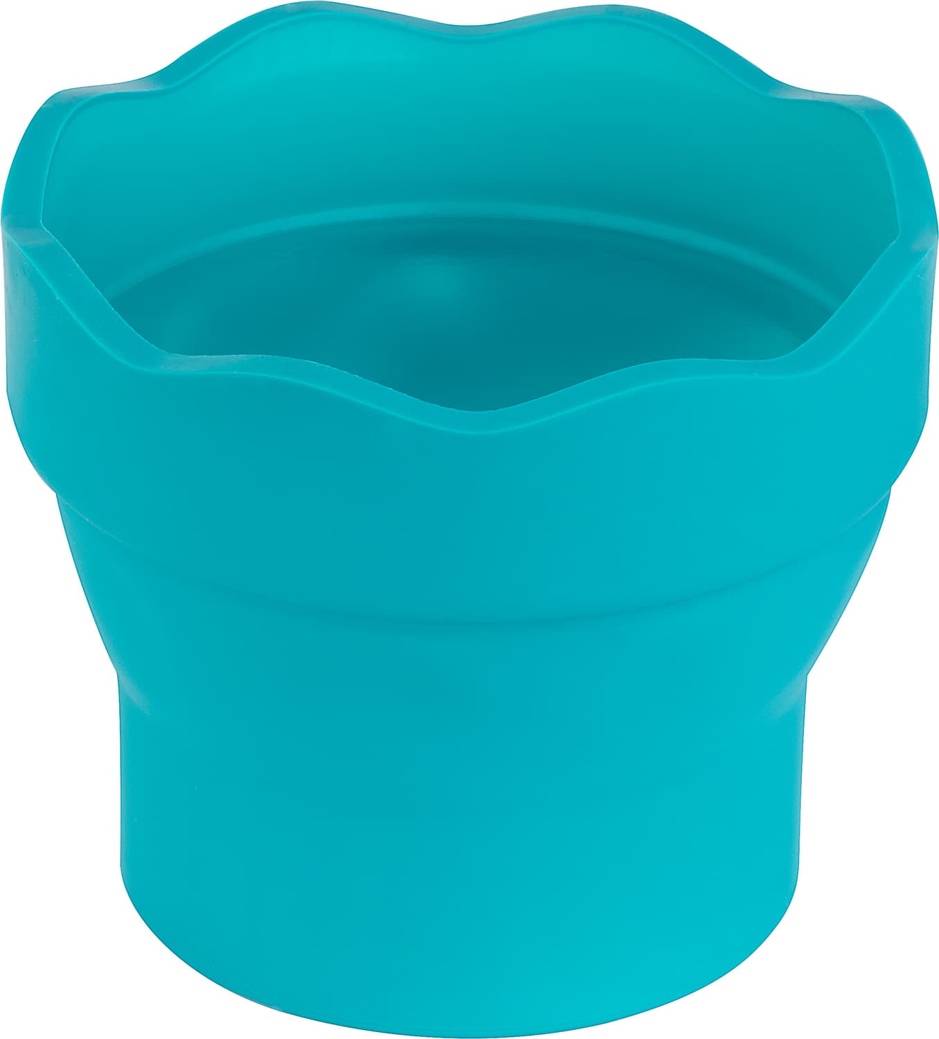 Produktbild FABER-CASTELL Wasserbecher Clic & Go türkis 2 von 3