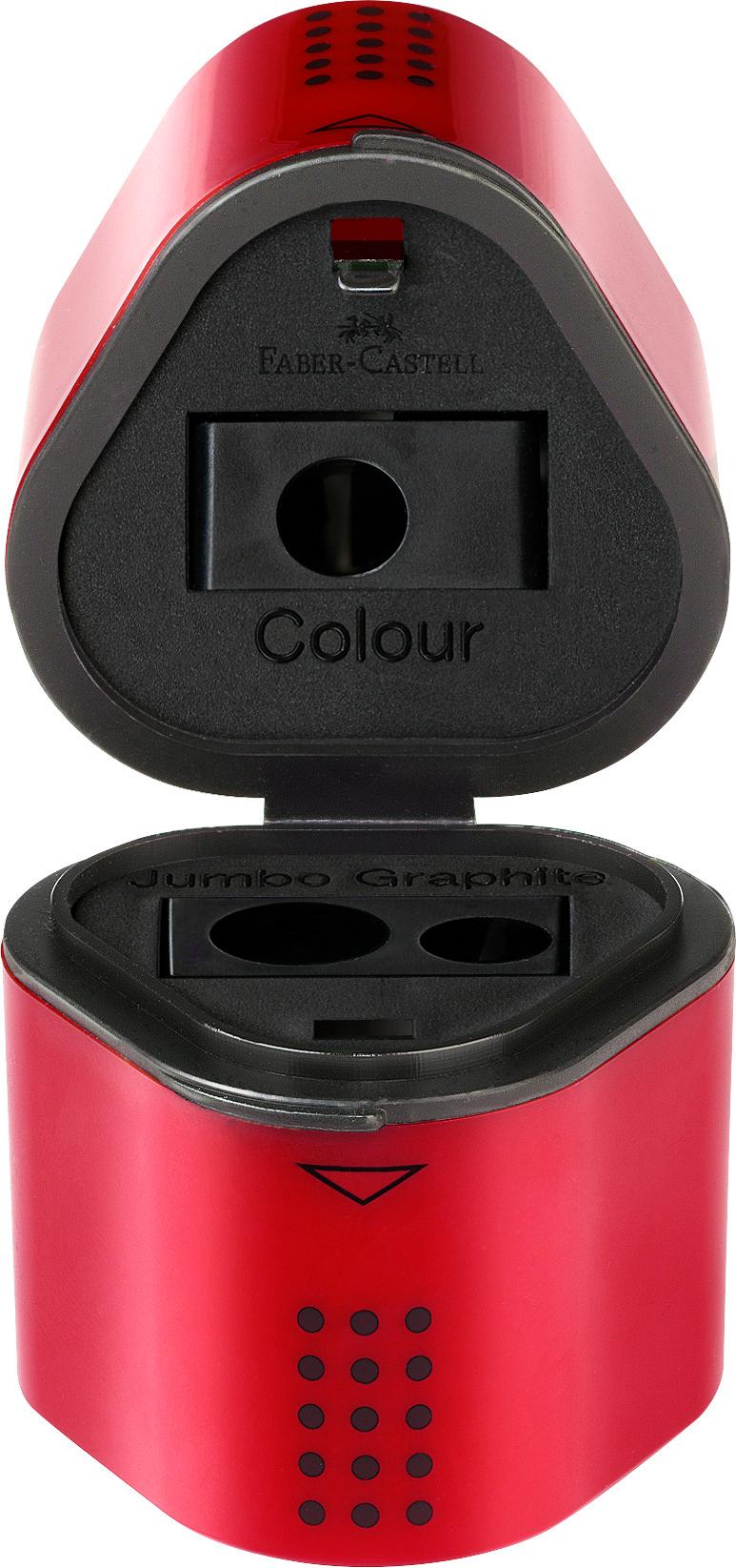 Produktbild FABER-CASTELL Spitzdose Grip 2001 3-fach Color farbig sortiert 5 von 6