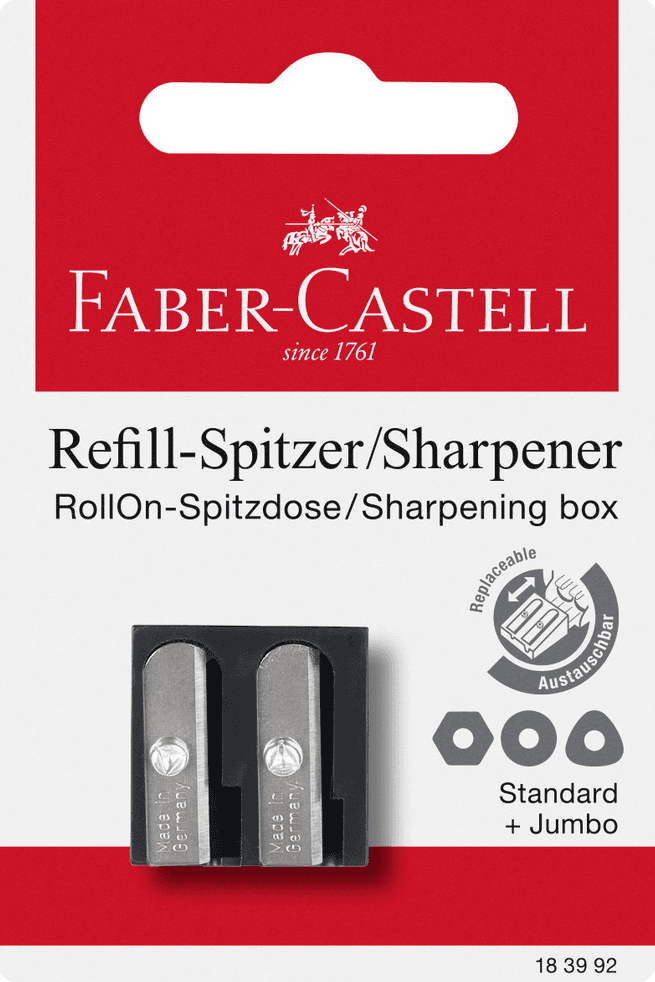FABER-CASTELL Refill Spitzer für RollOn Spitzdose