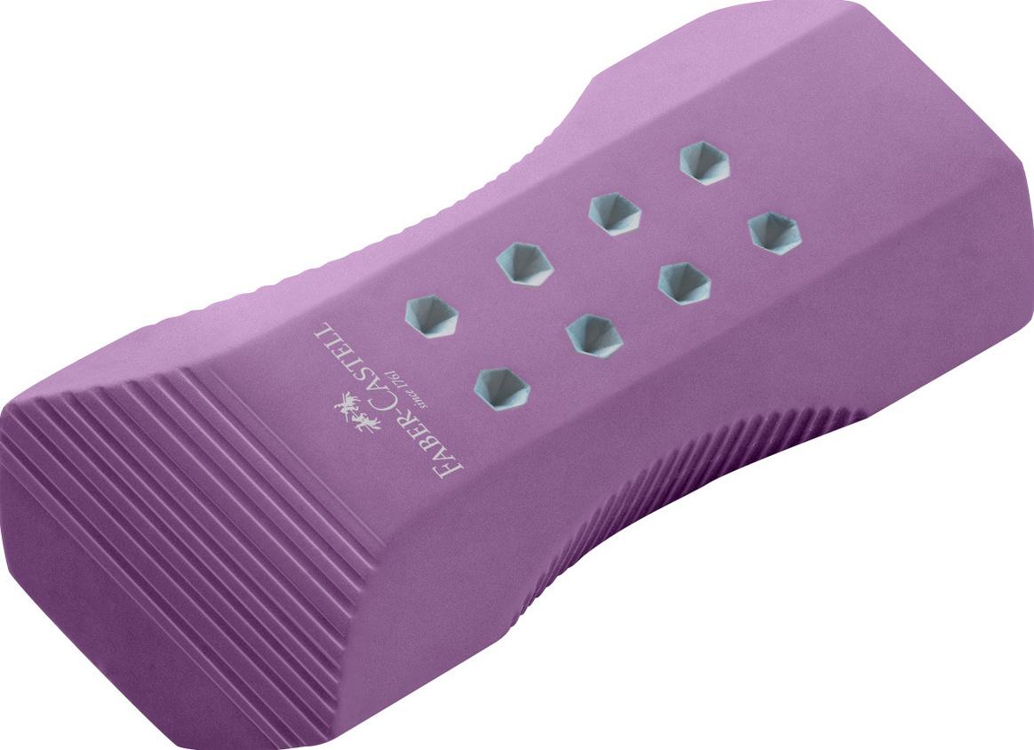 Produktbild FABER-CASTELL Radierer RollOn Sparkle farbig sortiert 2 von 4