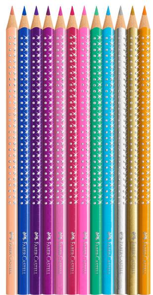 Produktbild FABER-CASTELL Buntstifte Sparkle 12er Etui 2 von 3