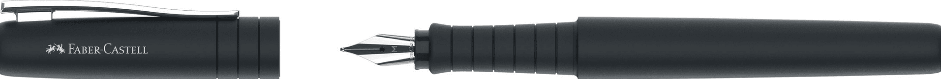 FABER-CASTELL Poly Pen Füller Feder M schwarz