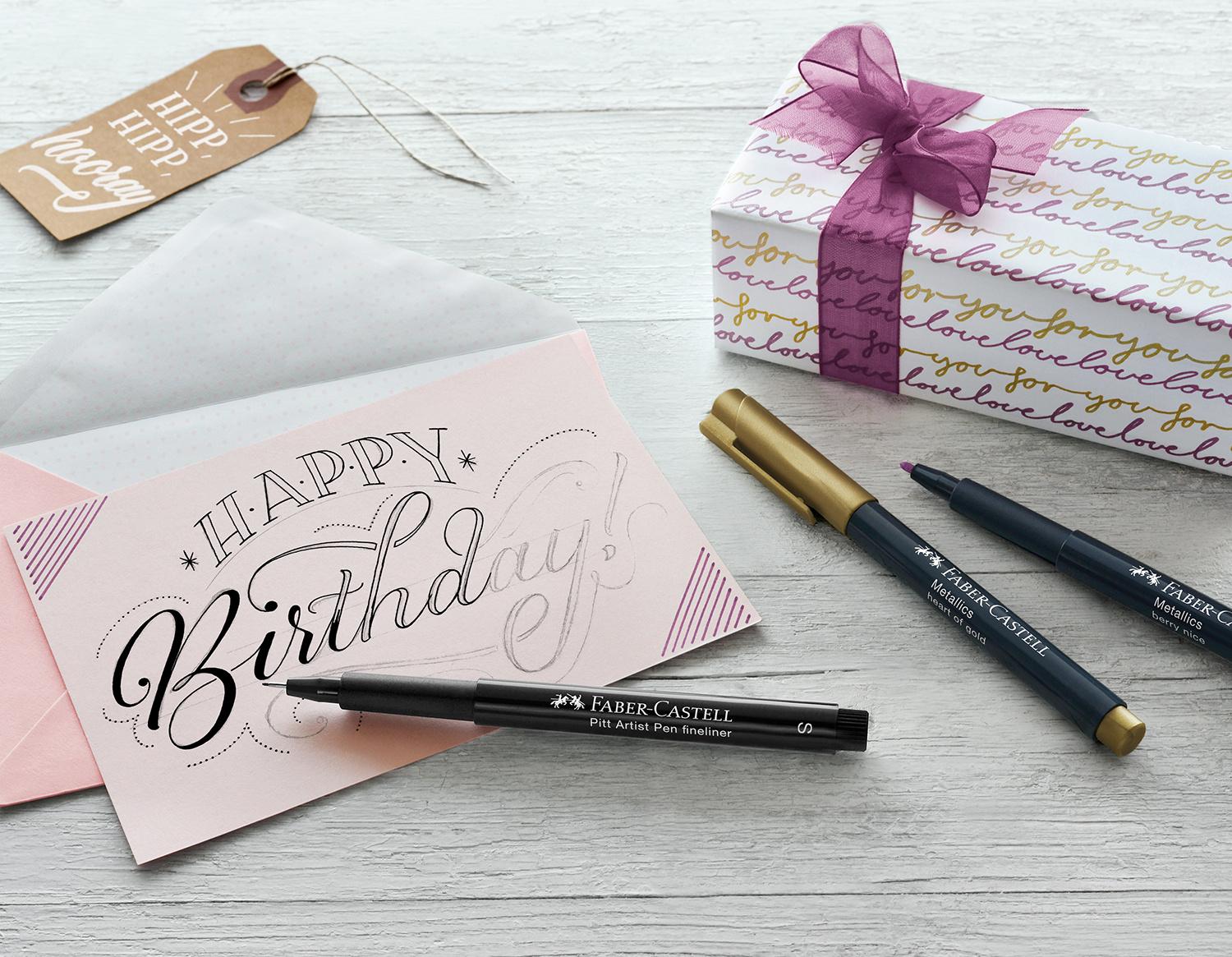 Produktbild FABER-CASTELL Kreativ-Set Handlettering 12-teilig 3 von 3