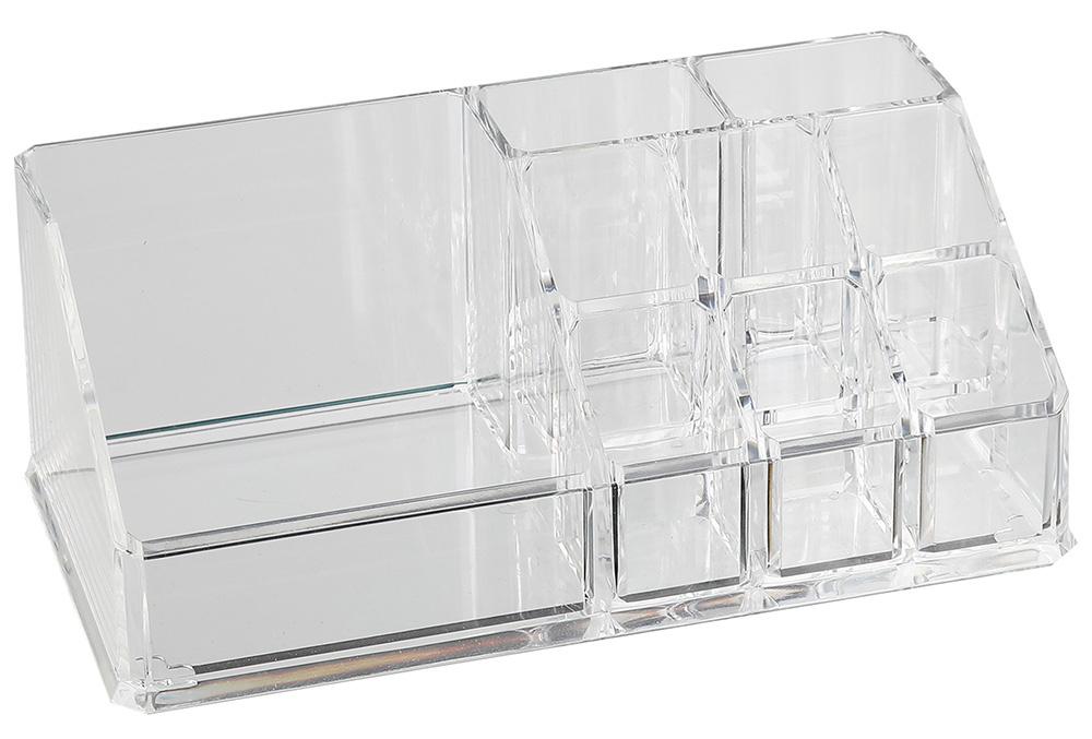 Kosmetikorganizer 9 Fächer transparent