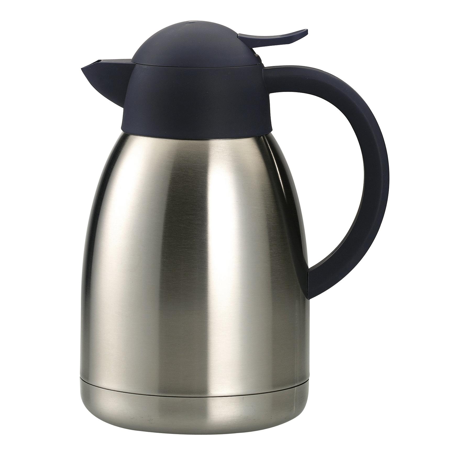 axentia Isolierkanne Basic Edelstahl 1,5 l