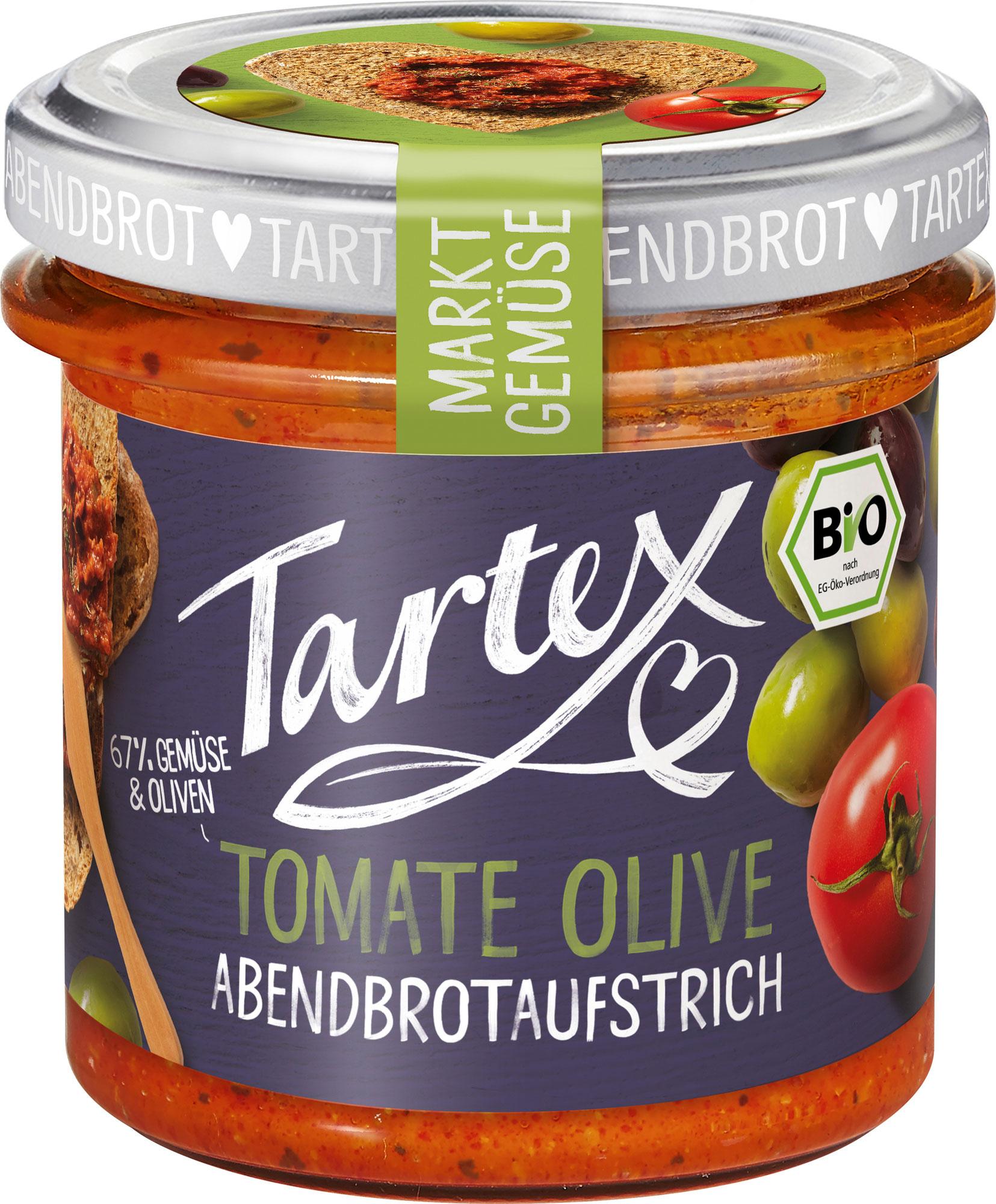 Tartex Bio Marktgemüse Tomate Olive