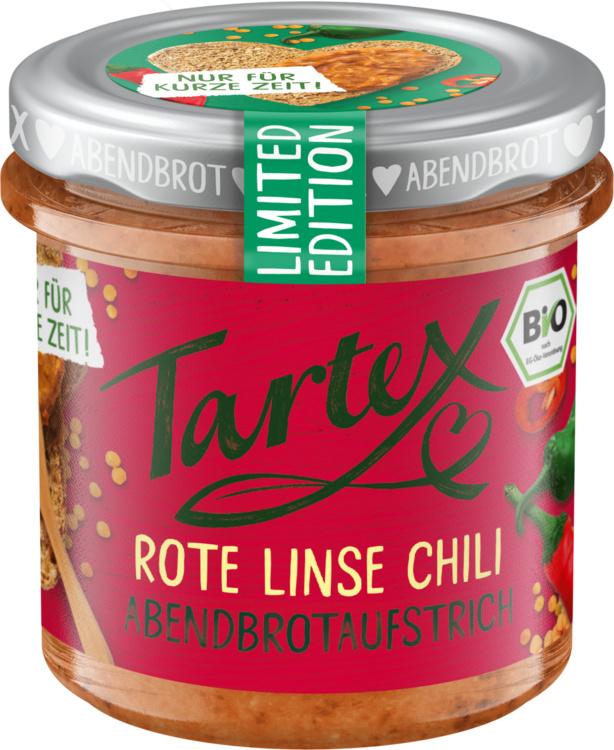 Tartex Bio Rote Linse Chili Abendbrotaufstrich