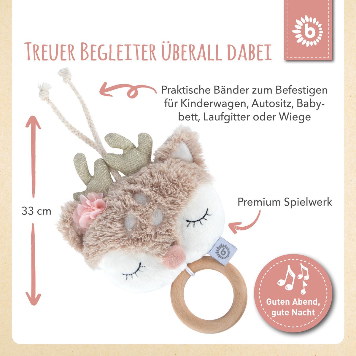 Produktbild Bieco -  Musikspieluhr Reh 10 von 10