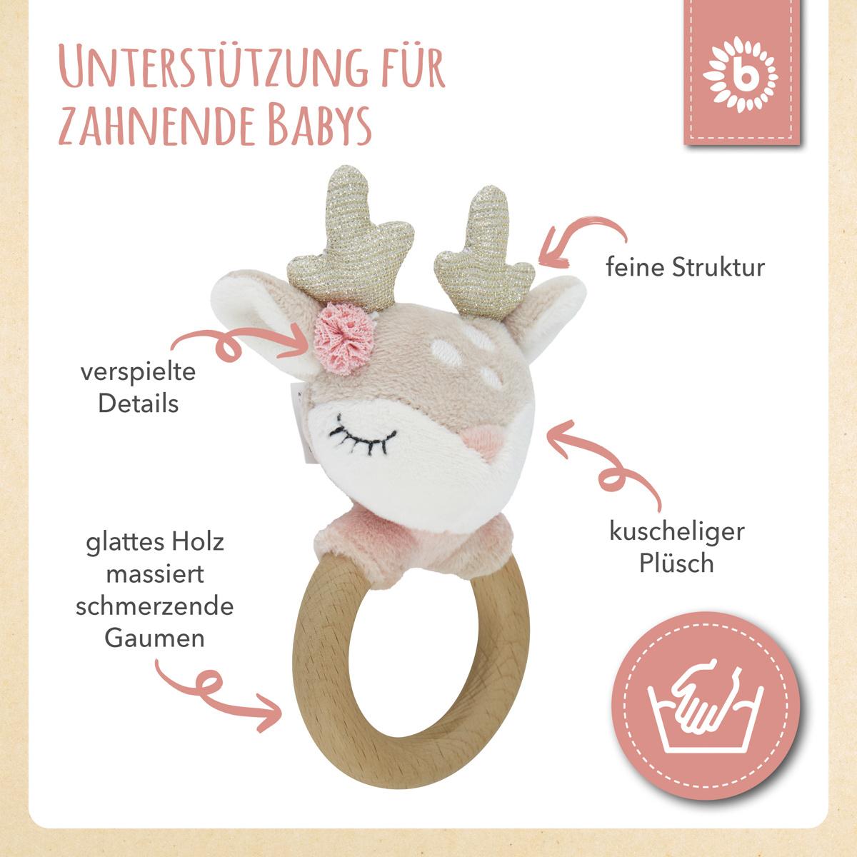 Produktbild Bieco -  Greifling Reh Plüsch 7 von 10