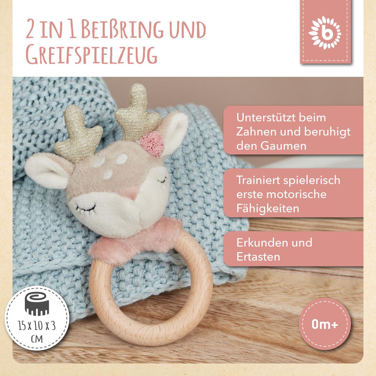 Produktbild Bieco -  Greifling Reh Plüsch 8 von 10