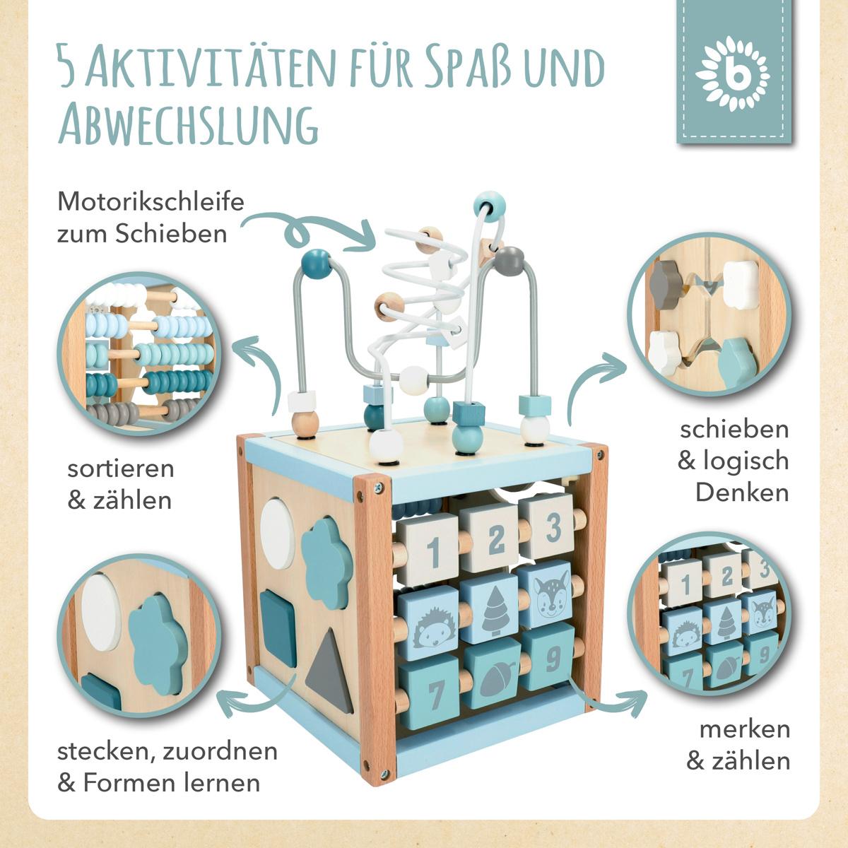 Produktbild Bieco -  Motorikwürfel 4 von 13