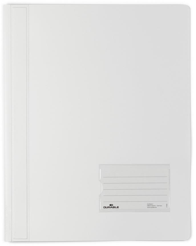 DURALUX® Schnellhefter A4 PP weiss