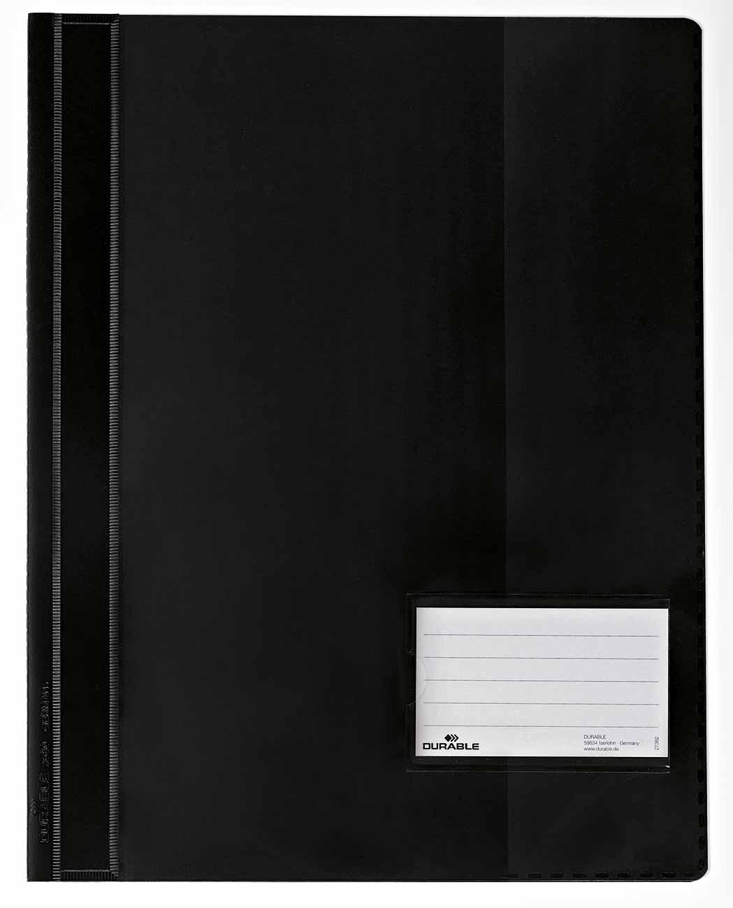 DURABLE Sichthefter überbreit extra stark schwarz