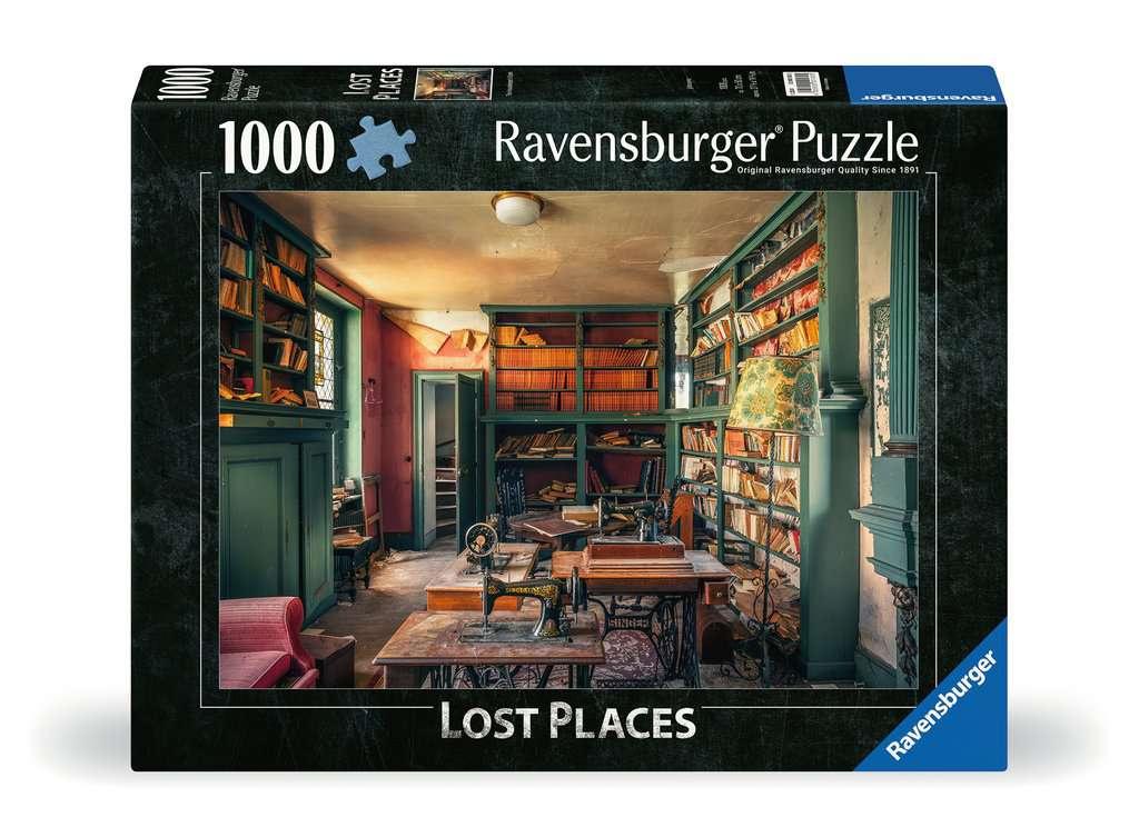 Ravensburger Puzzle - 12000180 Singer Library  - Lost Places 1000 Teile