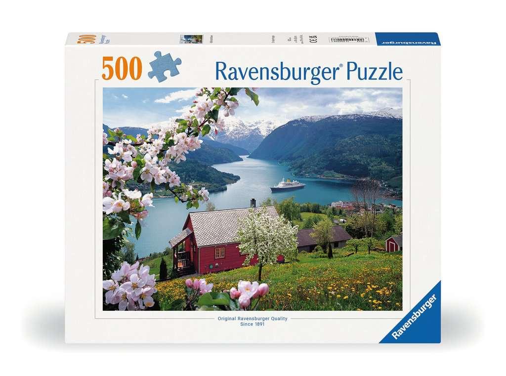 Ravensburger Puzzle 12000208 - Skandinavische Idylle - 500 Teile