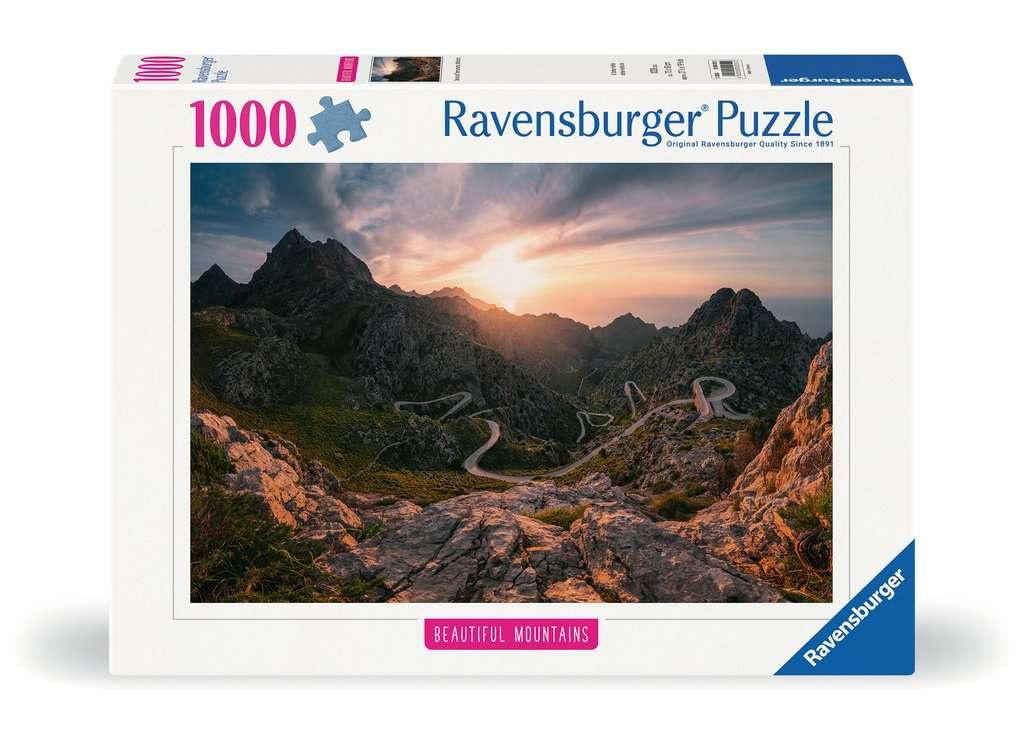Ravensburger Puzzle 12000251 - Serra de Tramuntana, Mallorca - 1000 Teile Puzzle, Beautiful Mountains Kollektion, ab 14 Jahren