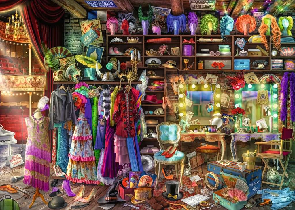 Produktbild Ravensburger Puzzle Amiee Stewart Backstage - 1000 Teile 3 von 4