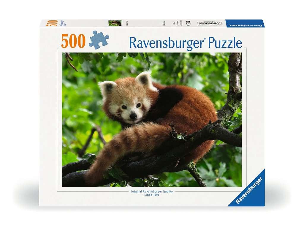 Ravensburger Puzzle 12000369 Süßer roter Panda - 500 Teile Puzzle für Erwachsene und Kinder ab 1´2 Jahren