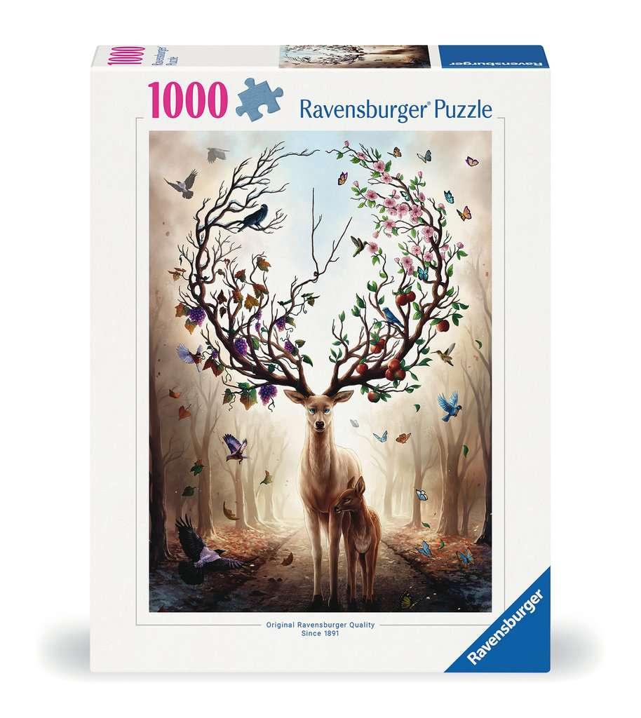 Ravensburger Puzzle 12000459 - Magischer Hirsch - 1000 Teile Puzzle für Erwachsene und Kinder ab 14 Jahren
