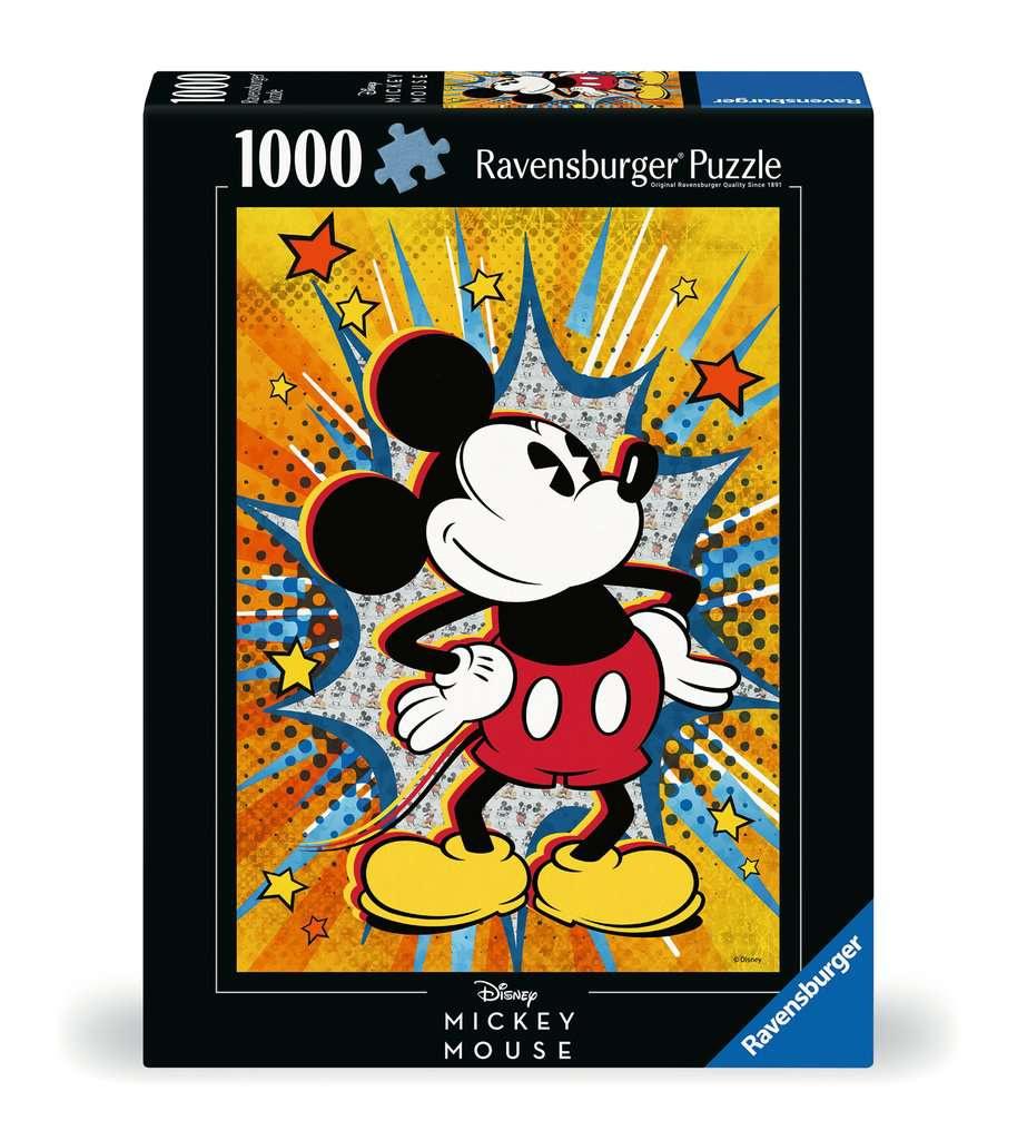 Ravensburger Puzzle 12000472 - Retro Mickey - 1000 Teile Disney Puzzle für Erwachsene und Kinder ab 14 Jahren