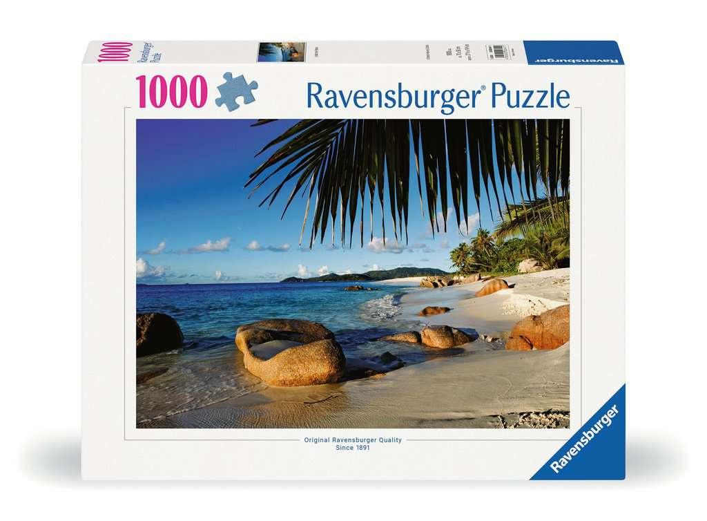 Ravensburger Puzzle 12000641 - Unter Palmen - 1000 Teile Puzzle für Erwachsene und Kinder ab 14 Jahren, Puzzle mit Strand-Motiv