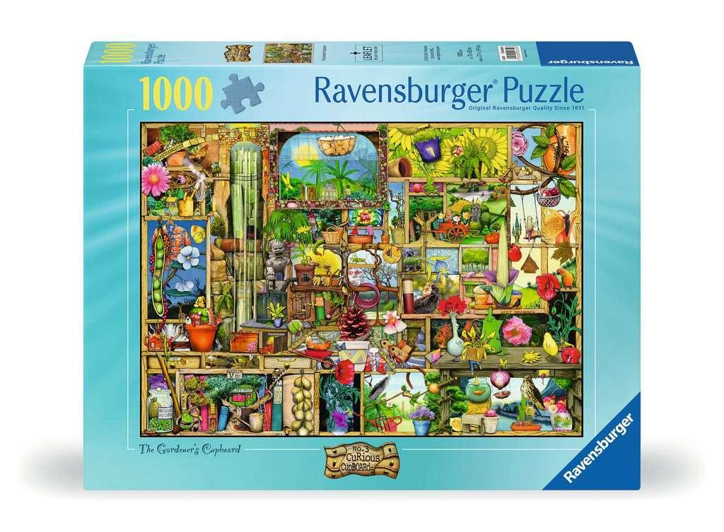 Ravensburger Puzzle 12000659 - Grandioses Gartenregal - 1000 Teile Puzzle für Erwachsene und Kinder ab 14 Jahren