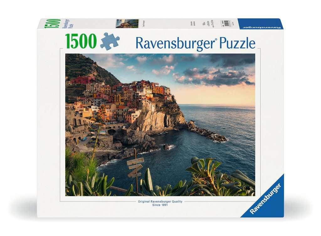 Ravensburger Puzzle 12000705 - Blick auf Cinque Terre - 1500 Teile