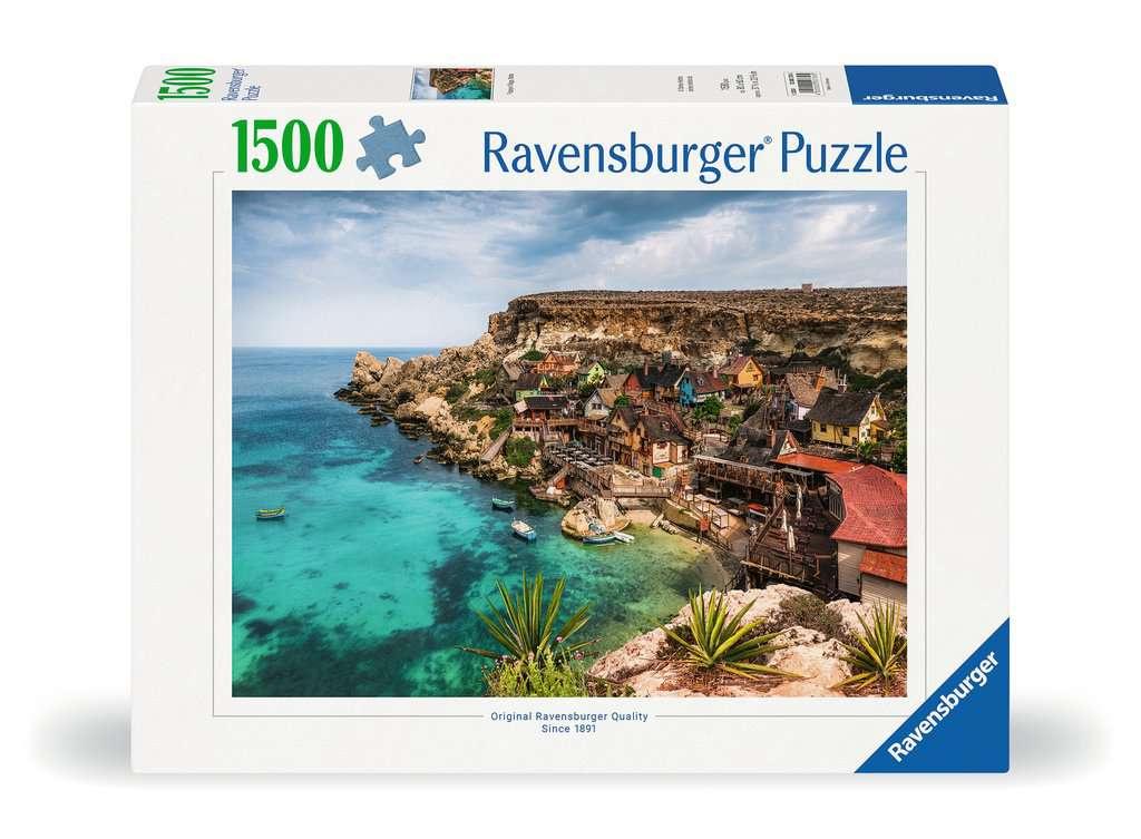 Ravensburger Puzzle 12000739 - Popey Village, Malta - 1500 Teile Puzzle für Erwachsene und Kinder ab 14 Jahren