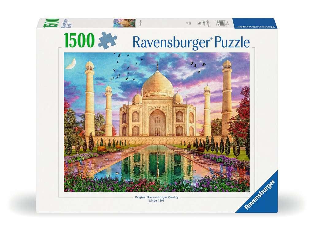 Ravensburger Puzzle 12000741 - Bezauberndes Taj Mahal - 1500 Teile Puzzle für Erwachsene und Kinder ab 14 Jahren