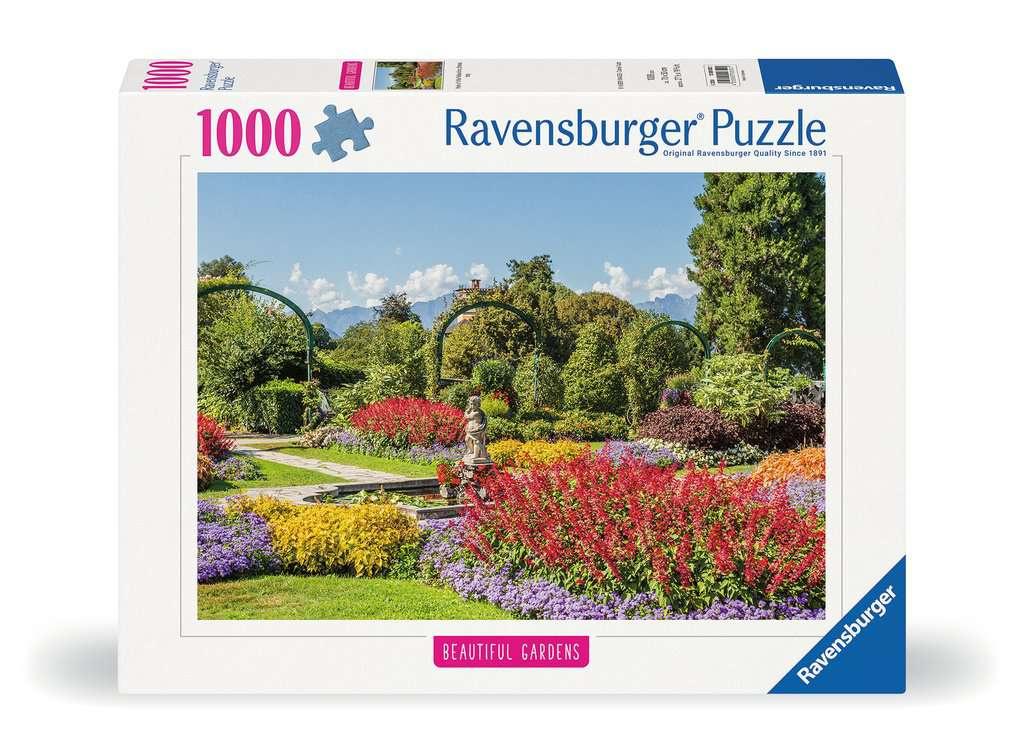 Ravensburger Puzzle 12000852, Beautiful Gardens - Park der Villa Pallavicino, Stresa, Italien - 1000 Teile